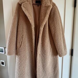 Sanctuary Warm Beige Teddy Jacket